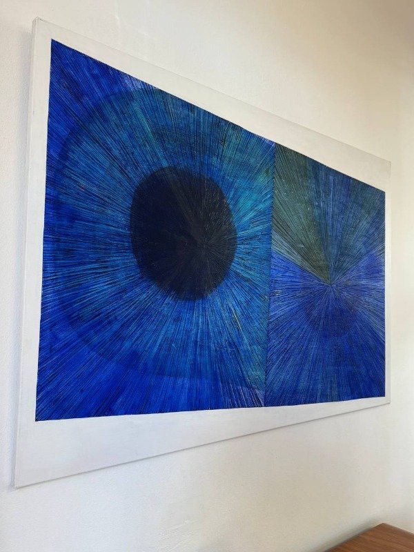 Producto - Óleo, pastel y acrílico de Guadalupe Ortega Blasco (Azul)