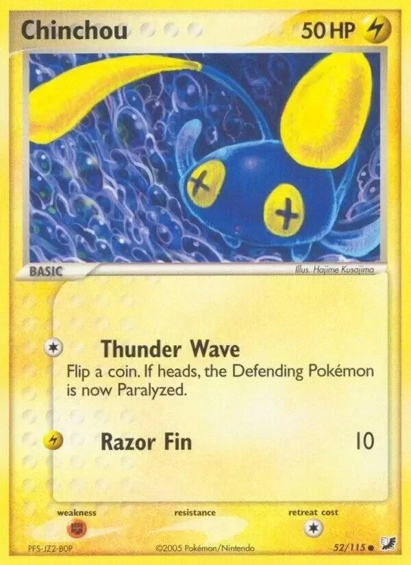 Producto - Chinchou 52/115 Unseen Forces Regular