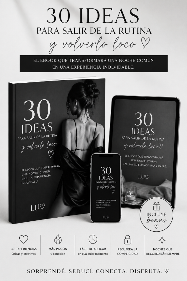Producto - Ebook 33 ideas para volverlo loco