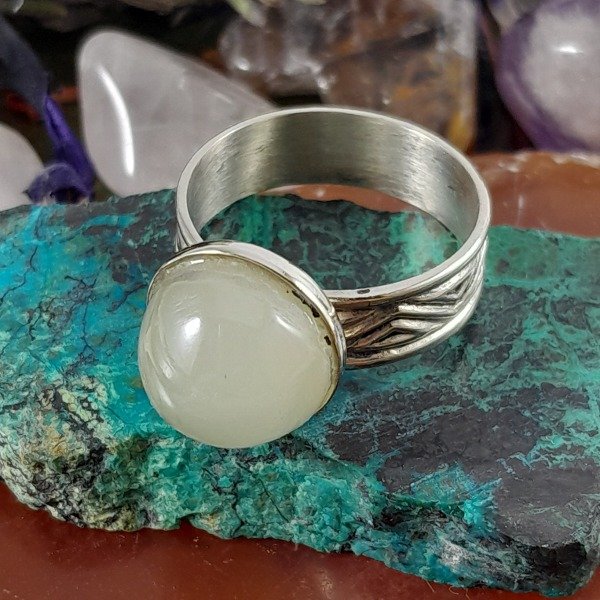 Producto - Anillo de Alpaca con Ágata - 2