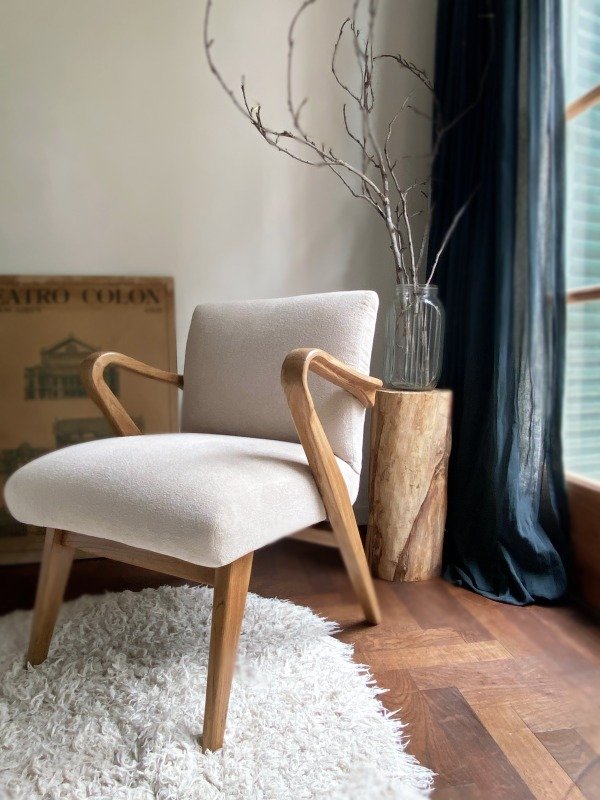 Producto - Sillón retro boomerang