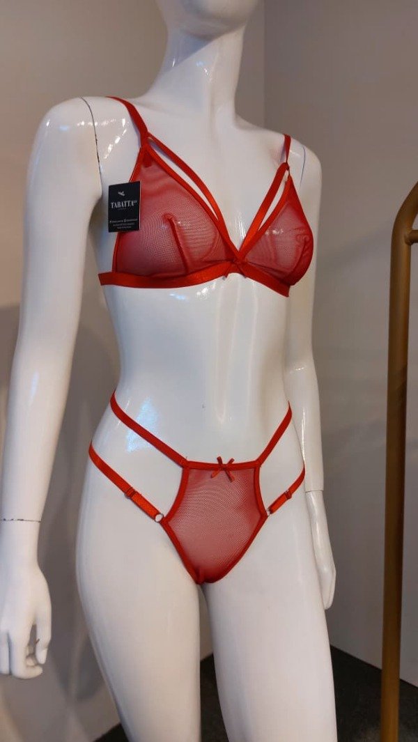 Producto - Conjunto de tul rojo - 0