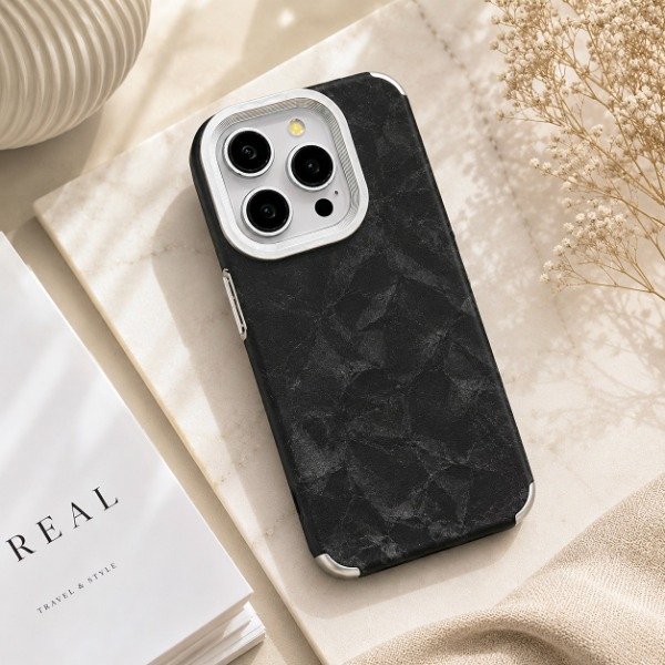 Producto - Funda negra gamuza