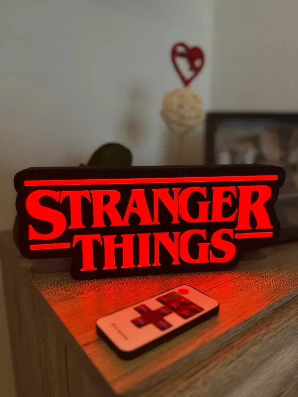 Producto - Velador Caja de Luz Tranger Things