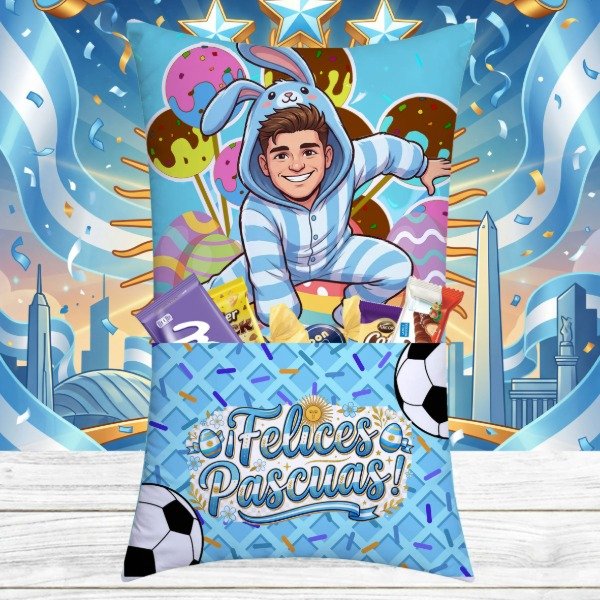 Producto - ALMOHADAS CON BOLSILLO PASCUAS ARGENTINA