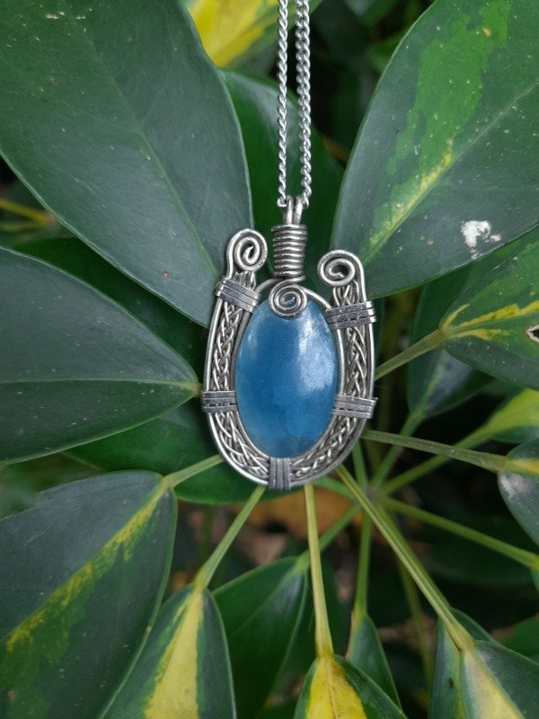 Producto - Collar guardian de onix cielo