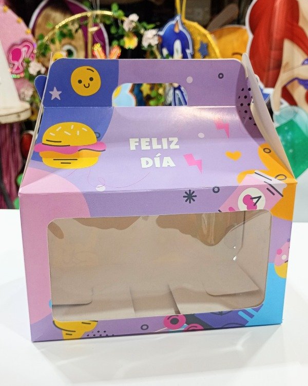 Producto - Cajita Feliz día morada