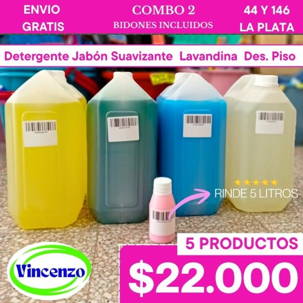 Producto - COMBO 2 Tiene Todo x5lt