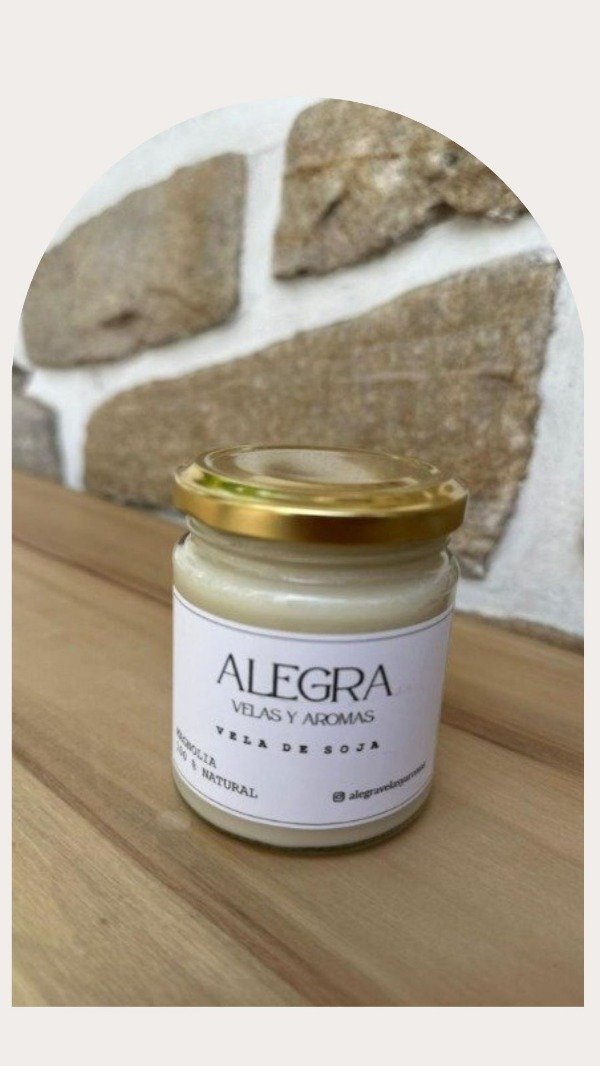 Producto - VELA FRASCO CON TAPA DORADA