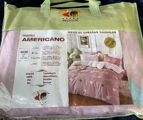Producto - Sábanas torero estampadas Full - 1