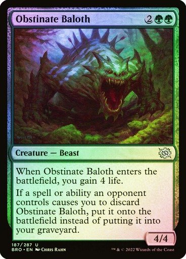 Producto - Obstinate Baloth (Foil)