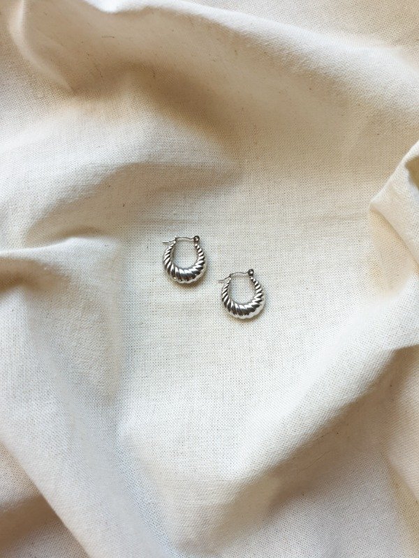 Producto - Argollas ariadne silver