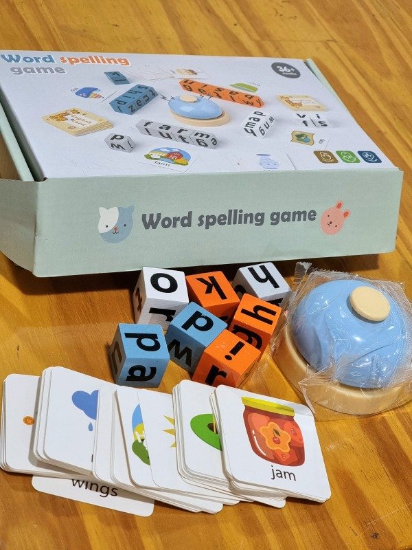 Producto - JUEGO DE LETRAS EN INGLES con timbre