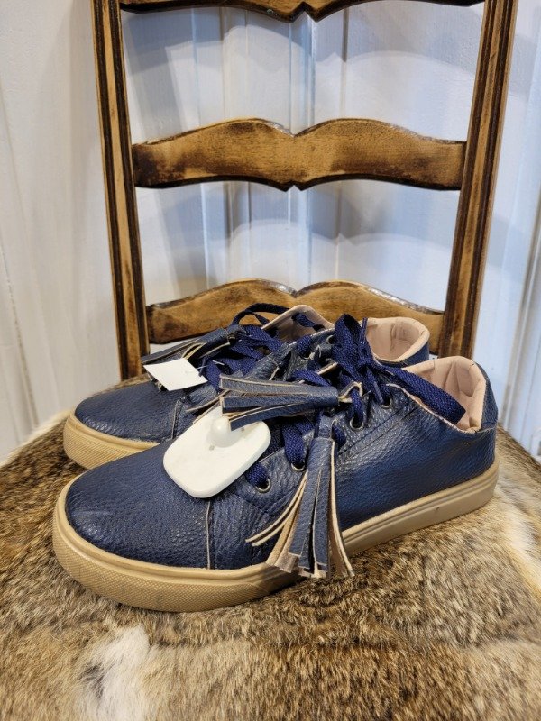 Producto - Zapatillas BRID azules ecocuero Talle 38 - PRECIO: 30X