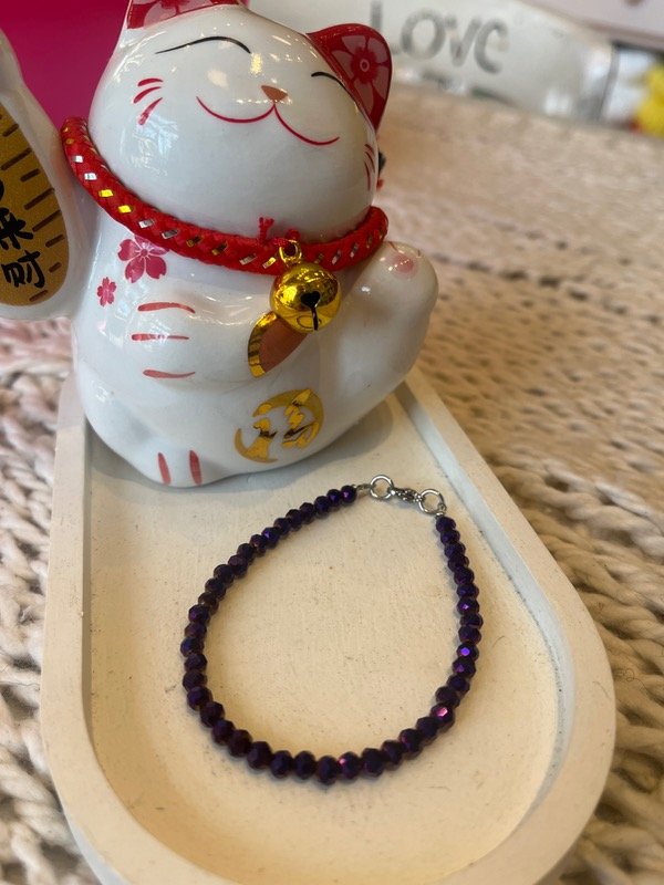 Producto - Pulsera DESEO Tornasol violeta