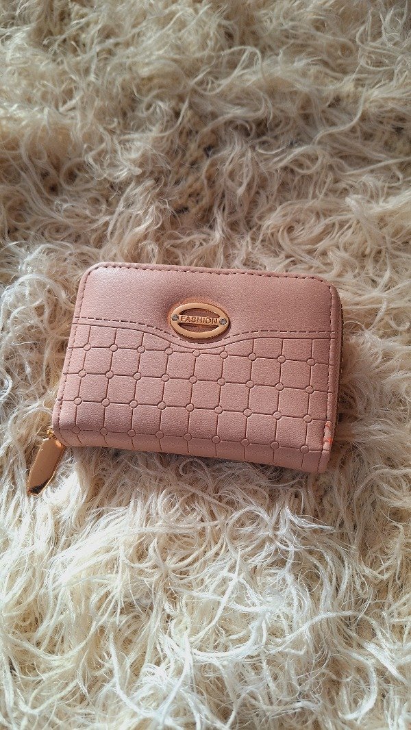 Producto - Tarjetero rosa bebe