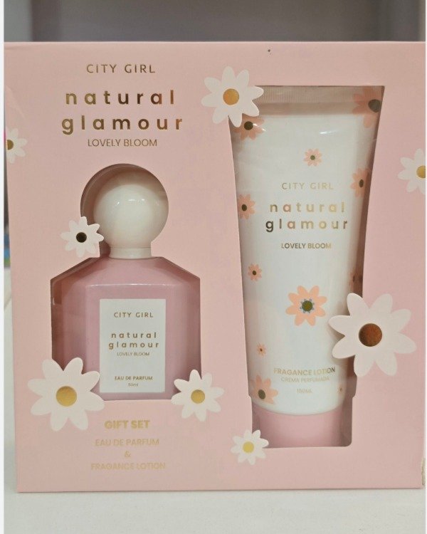 Producto - Set perfume + crema corporal natural glamour