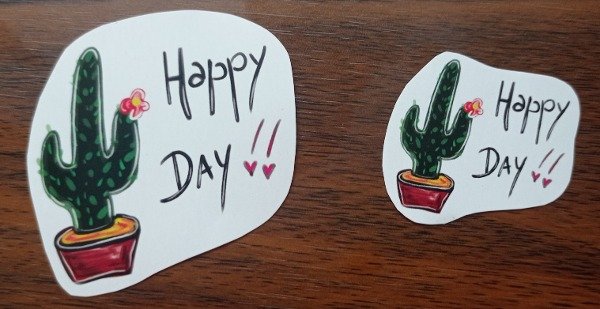 Producto - Sticker Cactus PEQUEÑO