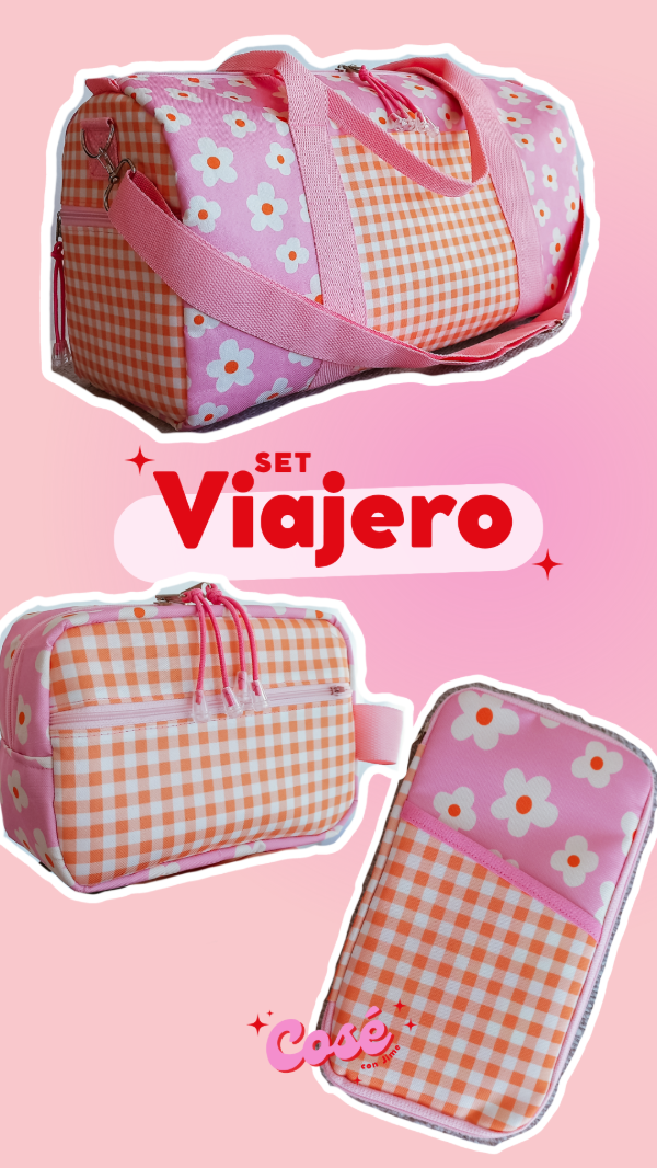 Producto - Pack de 3 moldes - EMPRENDE CON SET VIAJERO