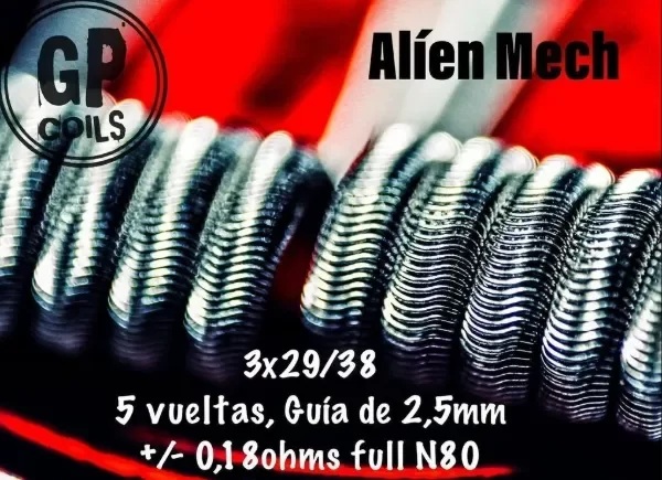 Producto - Resistencia GP COIL STANDARD ALÍEN MECH