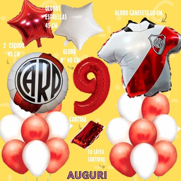 Producto - COMBO FUTBOLERO RIVER - 01852
