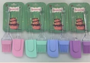 Producto - Set espatula y pincel mango acrilico