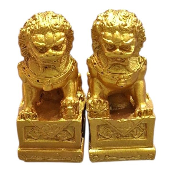 Producto - PERRO FU DORADO 7CM - PERRO#3