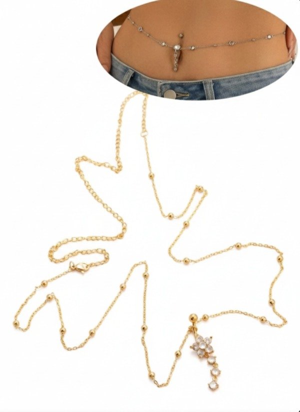 Producto - Cadena cintura con piercing!!