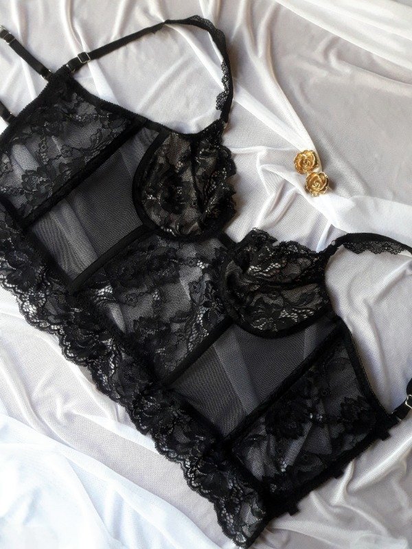 Producto - Corset GRETA BLACK