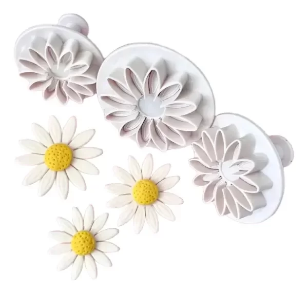 Producto - Set 3 cortantes expulsor margaritas