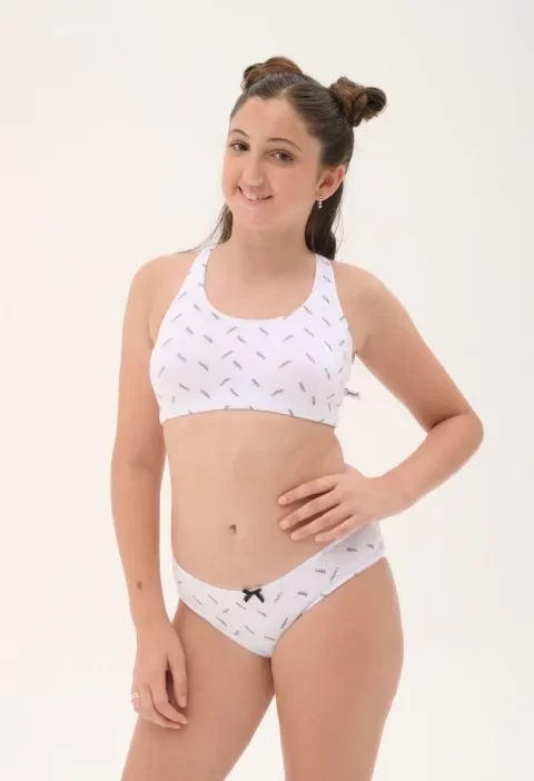 Producto - Conjunto Juvenil Kiero 263 Talle 18/90 Blanco