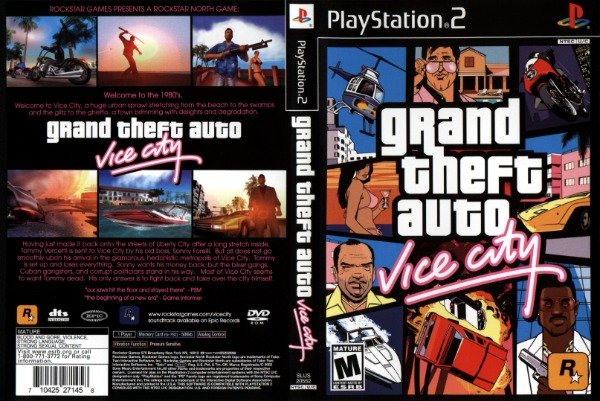 Producto - GTA Vice City PS2