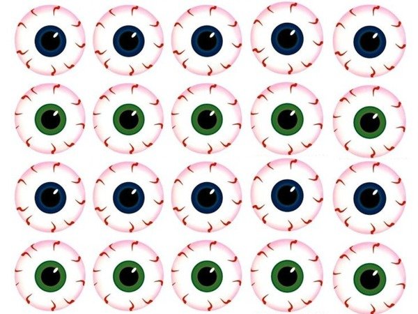 Producto - LAMINA OJOS ROJOS