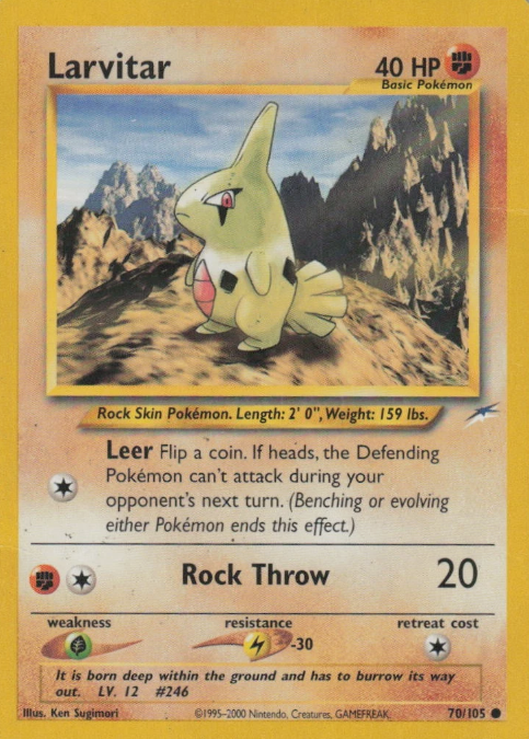 Producto - Larvitar (70/105) [Neo Destiny Unlimited]