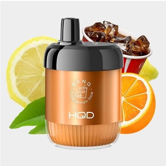 Producto - (POD DESCARTABLE) HQD BANG 5000 - 20MG - COLA LEMON LIME