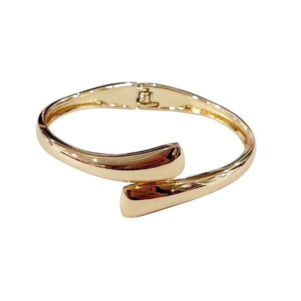 Producto - Esclava Acero Dorado