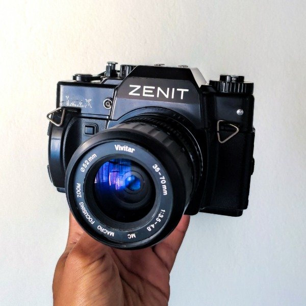 Producto - Zenit 122K + Vivitar 35-70mm