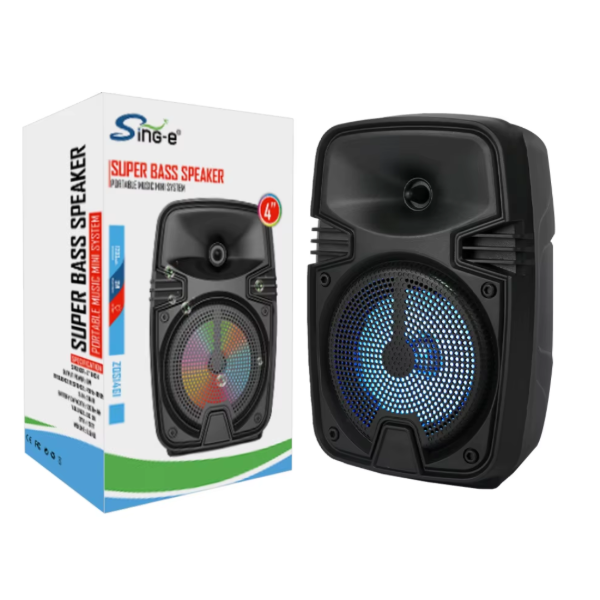 Producto - Parlante BT 4" SING-E ZQS1461S
