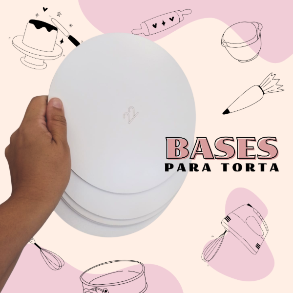 Producto - Bases para tortas Lisas