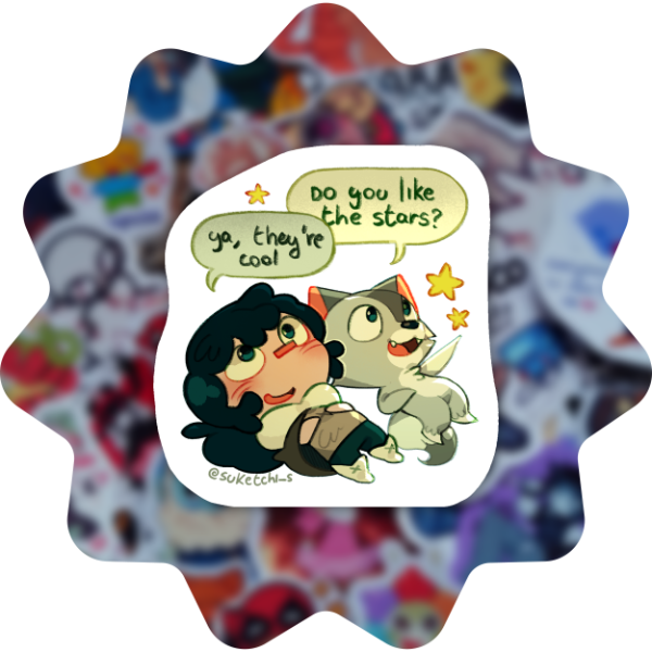 Producto - Sticker - Stars