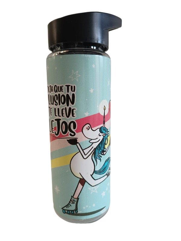 Producto - Botella sport con vinilo "Unicornio"