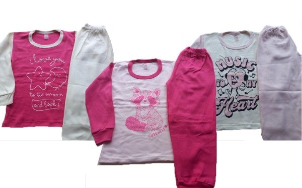 Producto - Pijama Niños Manga Larga Algodon Interlock