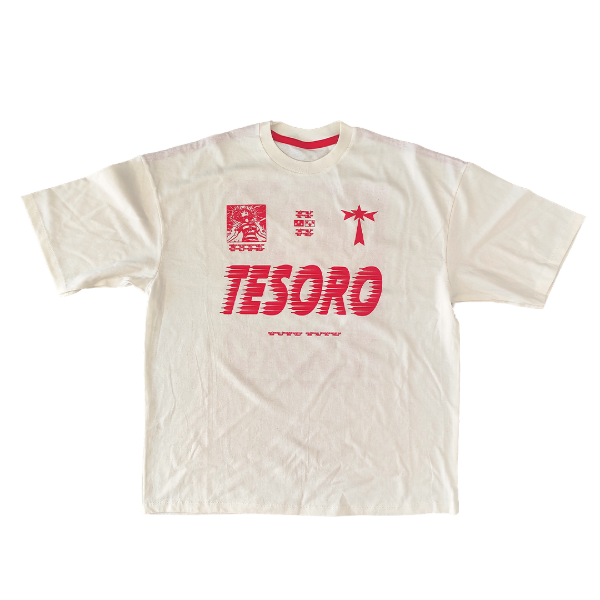 Producto - remera tesoro más allá (hueso) - 0
