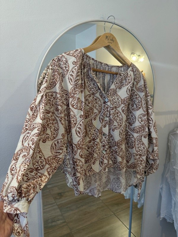 Producto - Blusa Pierina chocolate - 0