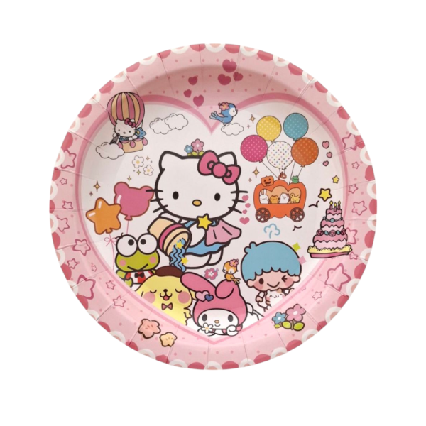 Producto - Plato Kitty Sanrio x 5