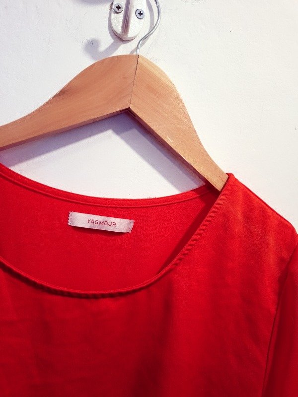 Producto - Blusa roja YAGMOUR - 2