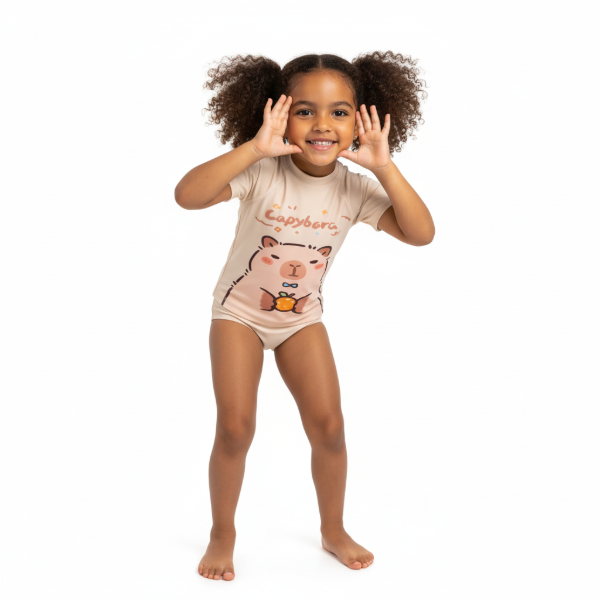 Producto - REMERA UV CAPIBARA  NEW 2026 MANGA CORTA. ANTICLORO Y FILTRO UV +50