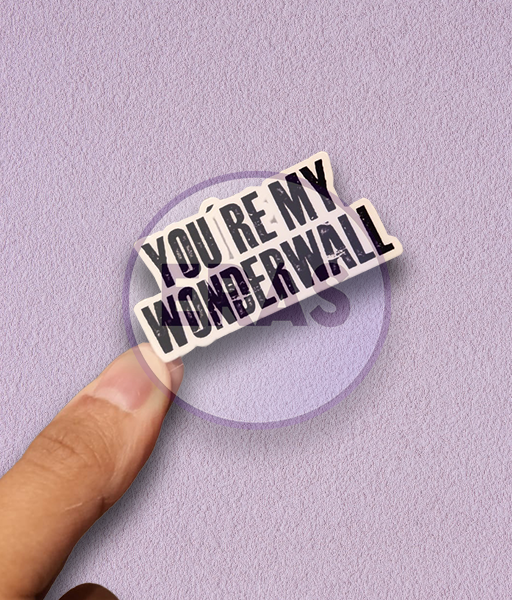 Producto - STICKERS UV - OASIS - WONDERWALL