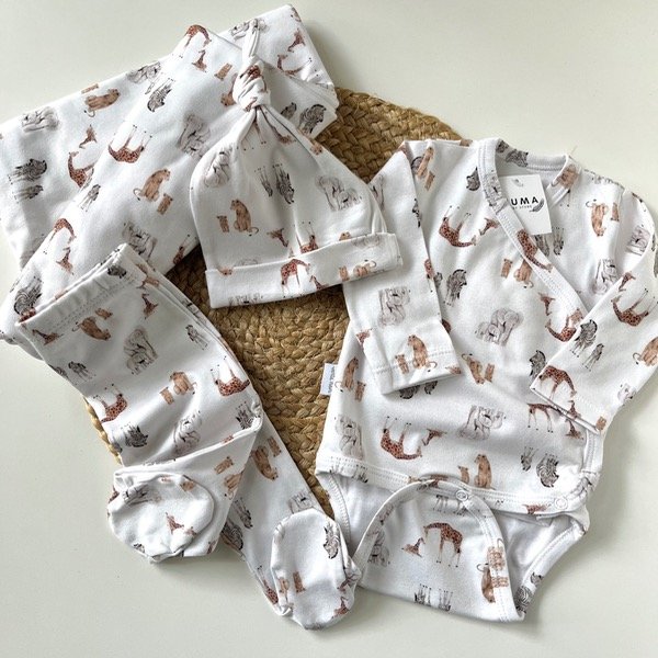 Producto - Set de recibimiento - 4 piezas Africa