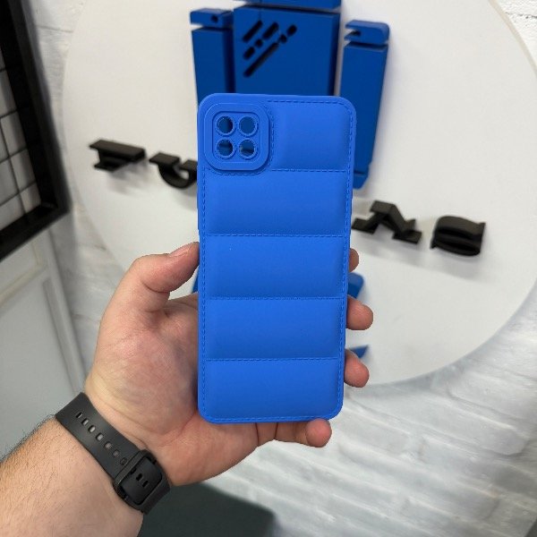 Producto - Puffer Azul - Samsung A22 5G